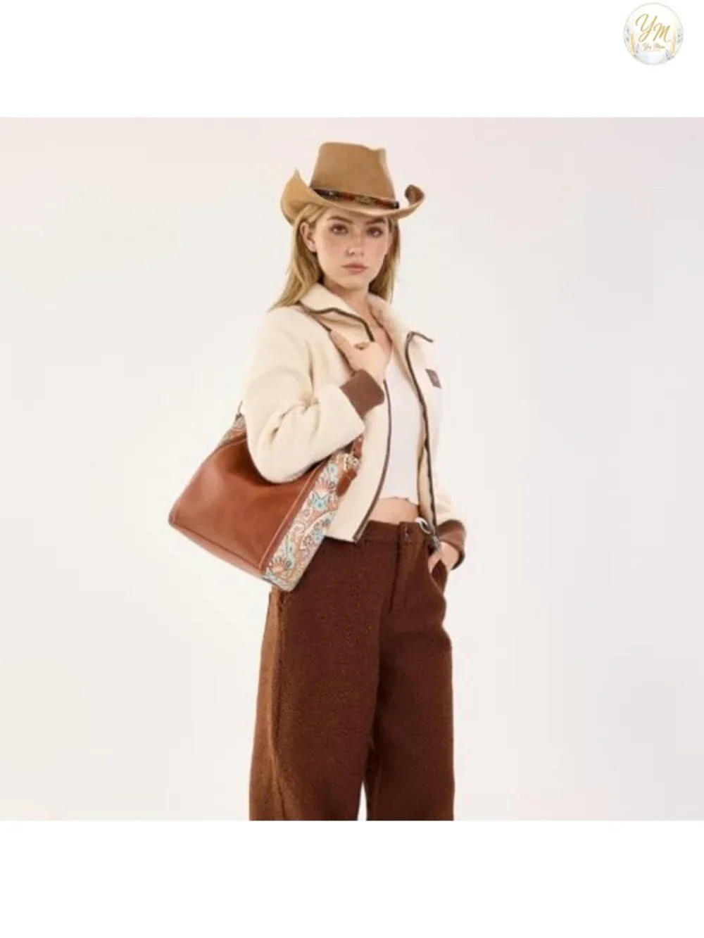 Vegan Leather Hobo Shoulder Bag Women Soft Purse Handbag Medium Zipper